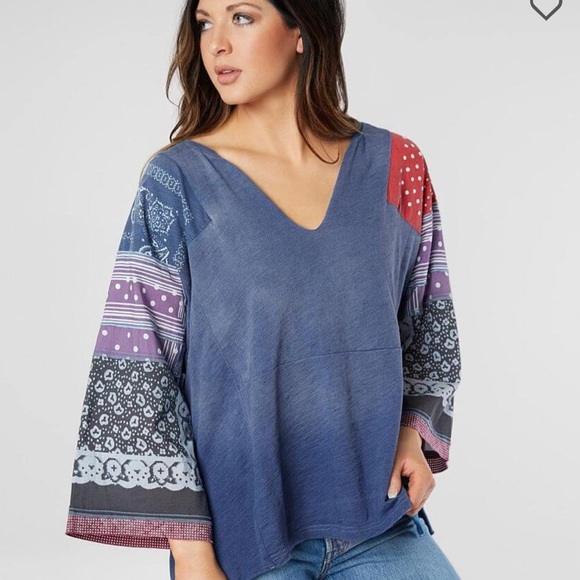 FREE PEOPLE “Shibuya Boho” TOP - Picture 1 of 5